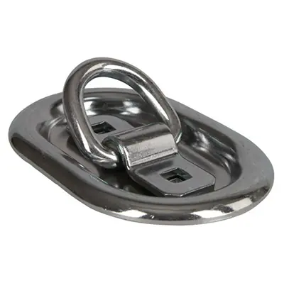 Zurrmulde oval 1135/2270kg 100x145 mm für Anhänger und Britschen Neu