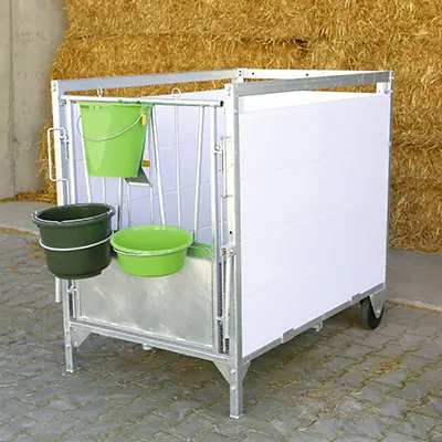 Kälberbox klein 130x85cm Neue Ware