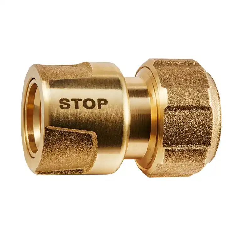 GEKA® plus Schlauchstück mit Wasserstopp 1/2"-13mm Expressversand