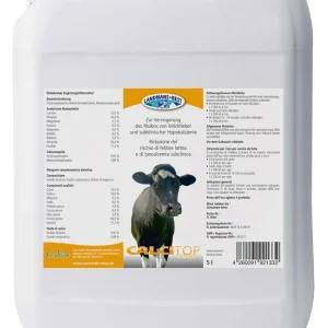 Heißes Angebot CALCITOP LIQUID – Calcium-Phosphor-Tränke für Milchkühe 5 Liter