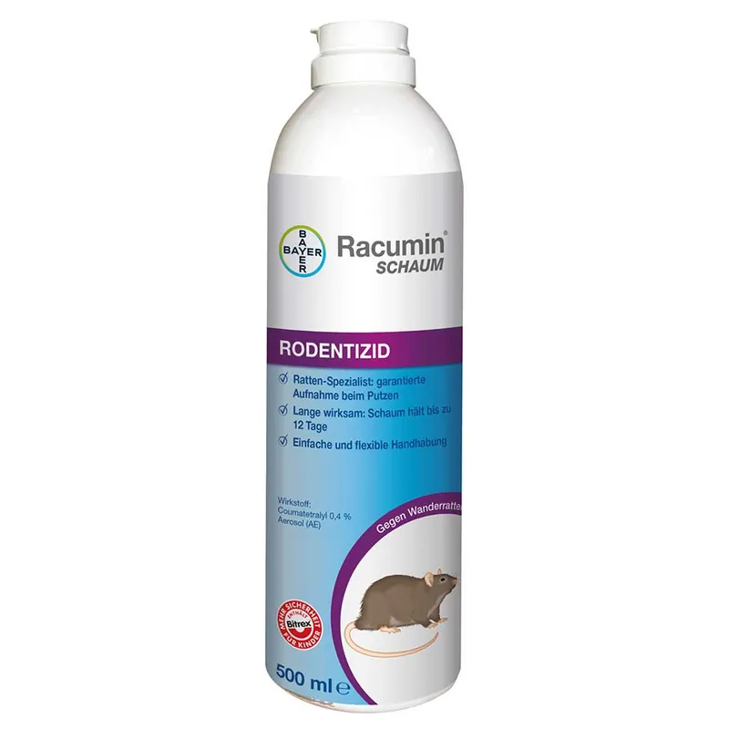 Preisknaller Bayer Racumin Schaum 500ml Sachkundenachweispflichtig