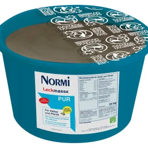 NORMI® Leckmasse PUR | 22 kg | Mineralfutter für Kälber & Pferde - unterstützt die Atemfunktion Jetzt Kaufen