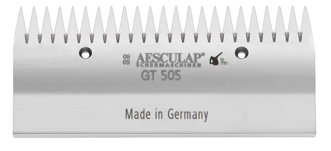 Solange Der Vorrat Reicht Schermesser GT505 Obermesser 23 Zähne Pferdeschur Aesculap