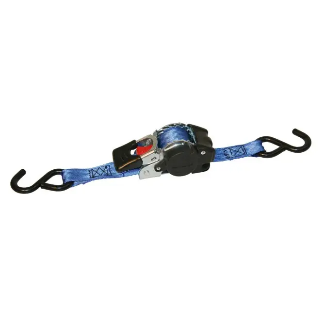 Automatik Zurrgurt 1,8m x 25 mm 300 kg mit Aufrollfunktion Schnäppchen