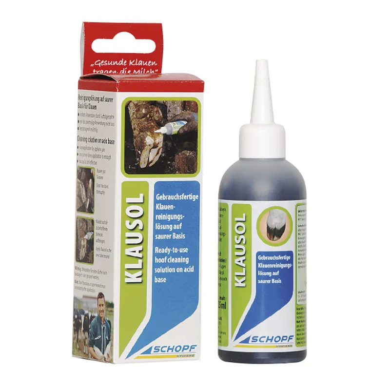 Klausol 125 ml. Klauenreinigungslösung Schopf Preisreduziert