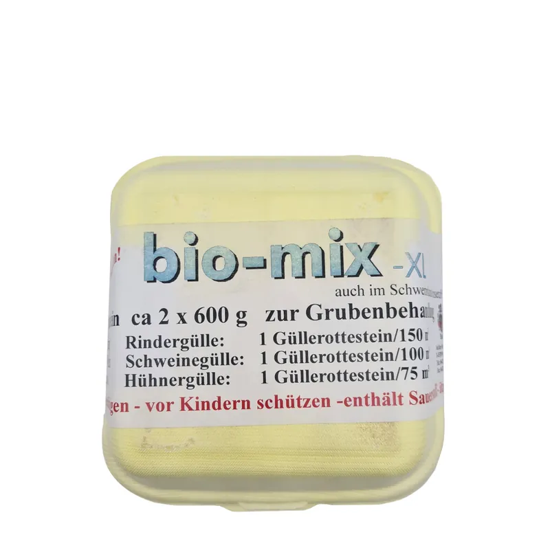 Aktuell Bio-mix Güllestein 1,2kg. 150m³ Rindergülle zum auflösen der Schwimmschicht