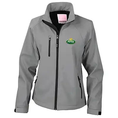 Neu Im Sortiment Arla Softshelljacke Damen grau Gr. L