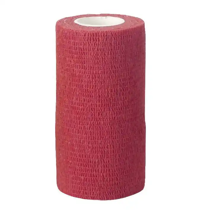 VetLastic selbsthaftende Klauenbandage rot 10 cm Versand Am Gleichen Tag