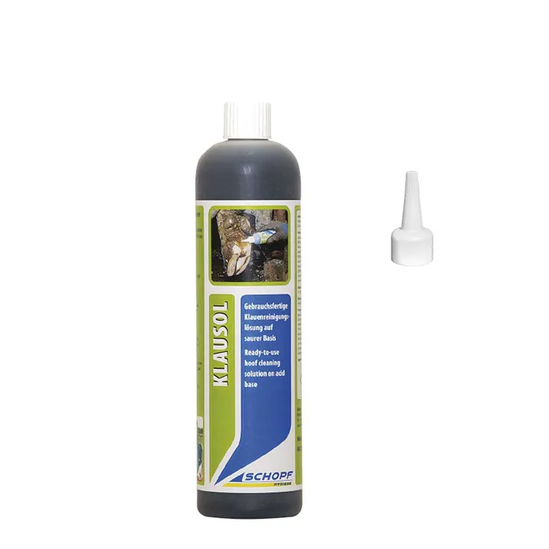 Ausverkauf Klausol 500 ml. Klauenreinigungslösung Schopf