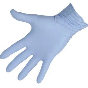 Bestpreis Einmalhandschuh Nitril Top Pro blau Gr. M 100 Stück