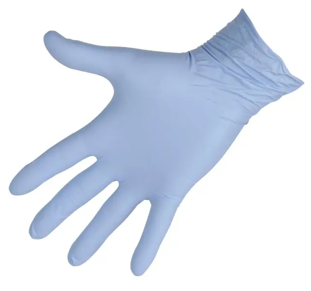 Bestpreis Einmalhandschuh Nitril Top Pro blau Gr. M 100 Stück