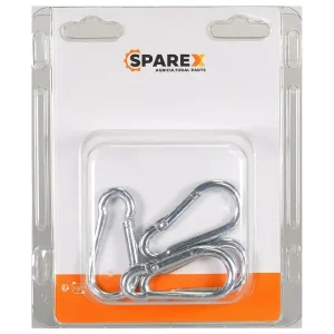 Neue Kollektion Karabinerhaken Agripak | 6 x 60 mm | 4 Stück