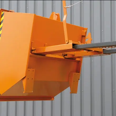 Eichinger Eichinger Kippbehälter 300l mit Abrollautomatik in niedriger Höhe Schneller Versand