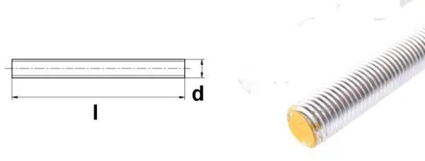 Sonderangebot Müthing Gewindestange M12 verzinkt 8.8 Gewinde: M 12 Länge 1.000 mm verzinkt