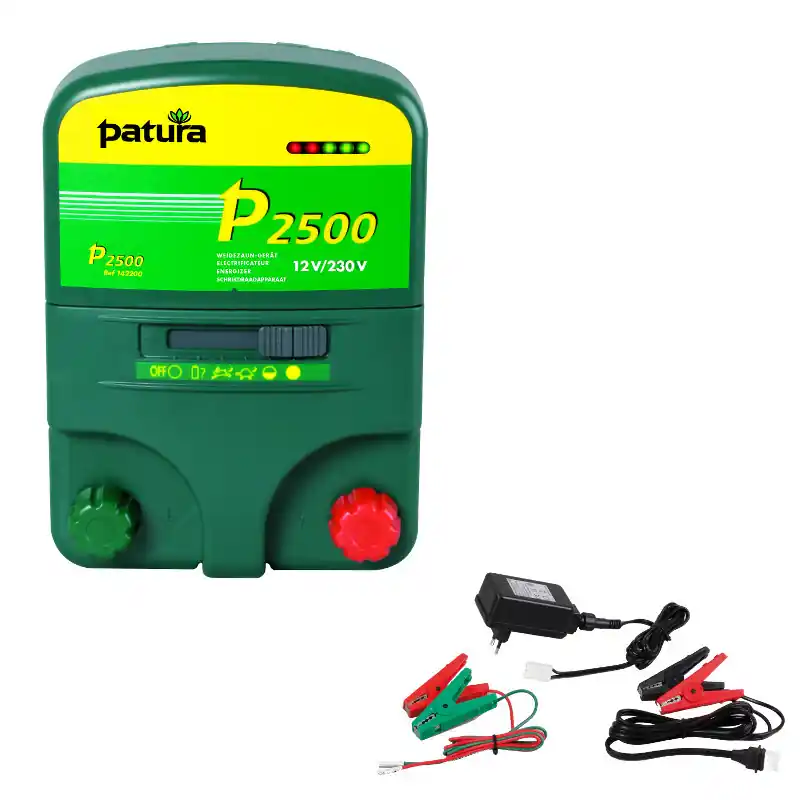 Patura  P 2500  Weidezaungerät mit Sicherheitsbox u. Erdstab* Top-Angebot
