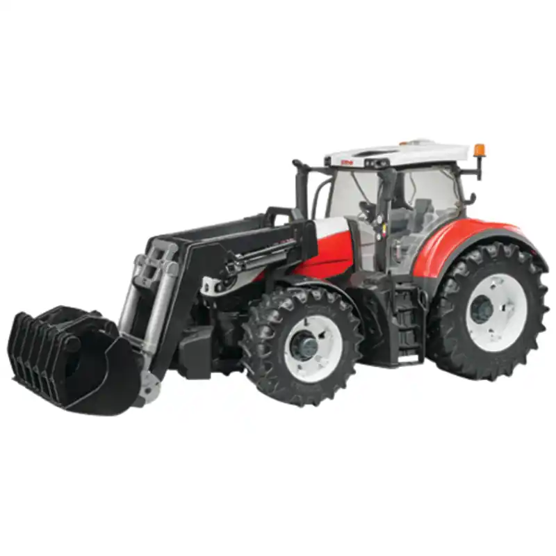 Bruder  03181 Bruder Steyr 6300 Terrus CVT mit Frontlader Profi Serie Begrenztes Angebot