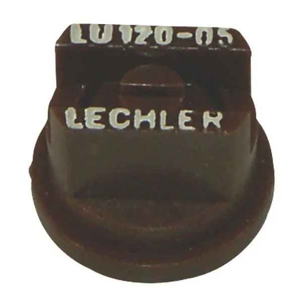 Abverkauf Lechler  LU12005POM Flachstrahldüse LU Spritzwinkel 120° Braun Kunststoff