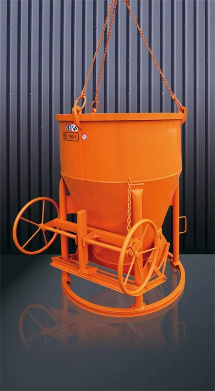 Eichinger Betonsilo 1012H mit Handrad 500 - 2000 Liter gerader Auslauf Eichinger Sofort Bestellen