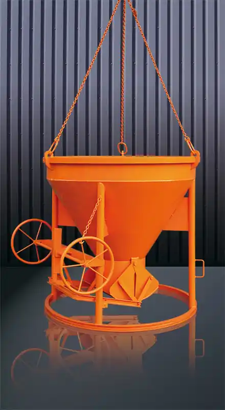 Schnäppchen Eichinger Betonsilo 1013H mit Handrad 150 - 4000 Liter zylindrischer Auslauf Eichinger