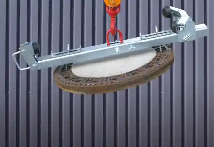 Top-Seller Eichinger Rahmengreifer 1552 Schachtrahmen Schachtdeckel Tragkraft 200 kg Eichinger