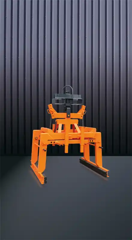 Eichinger Paketzange 1563 vollautomatische Umschaltung Tragkraft 1600kg Kran Stapler Eichinger Neue Ware