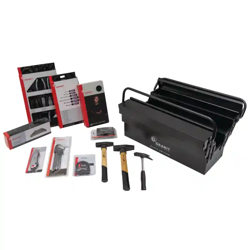 Preisreduziert GRANIT Black Edition Werkzeugbox