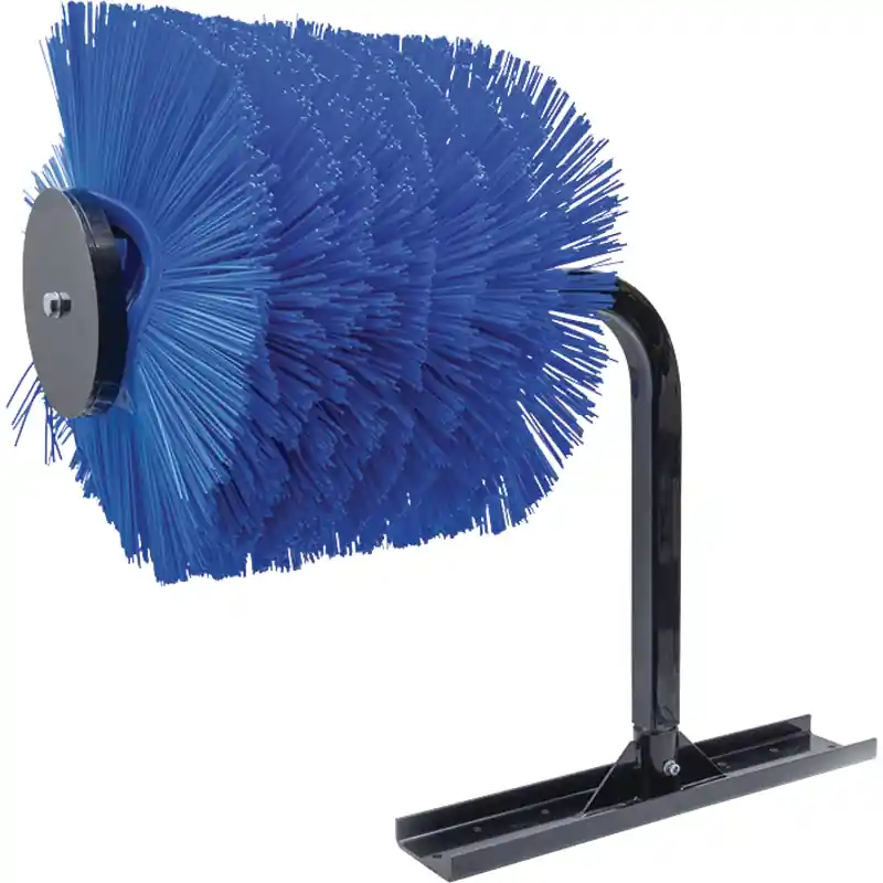 Finale Aktion Granit Kuhbürste Midi für die Pflege von Haut und Haare Höhe 450mm mit 10 Bürstenringe