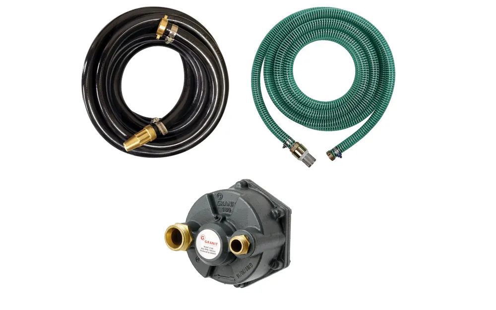 Sonderangebot Granit Zapfwellenpumpe G180 mit Schlauchset