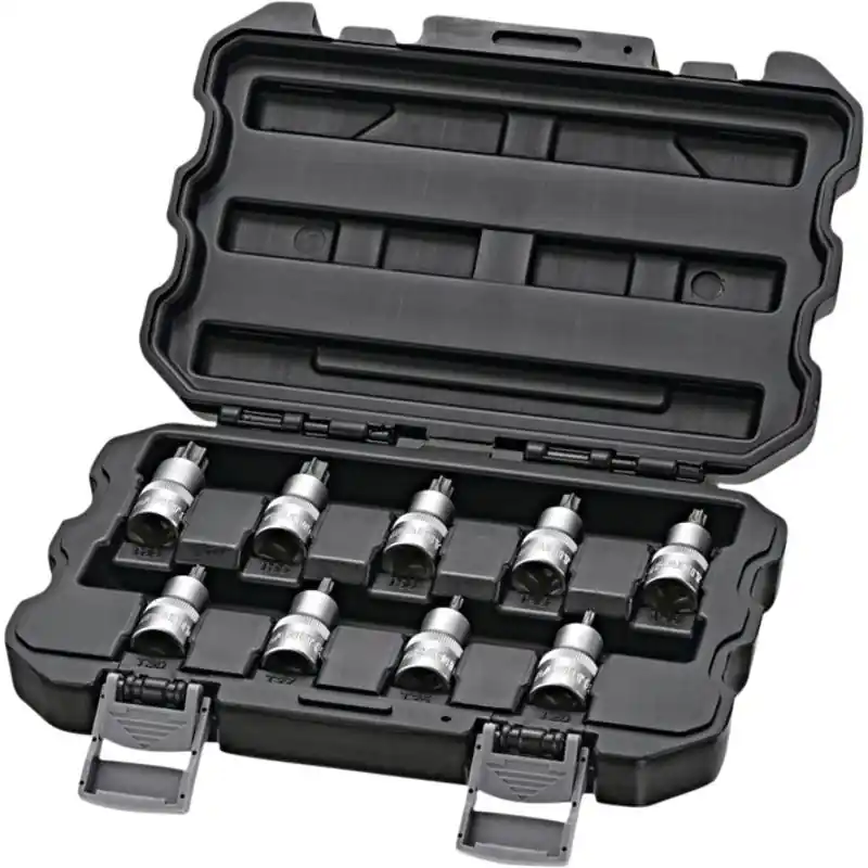 Markenprodukt GRANIT Black Edition 1/2" Bit-Stecknuss-Satz, TX