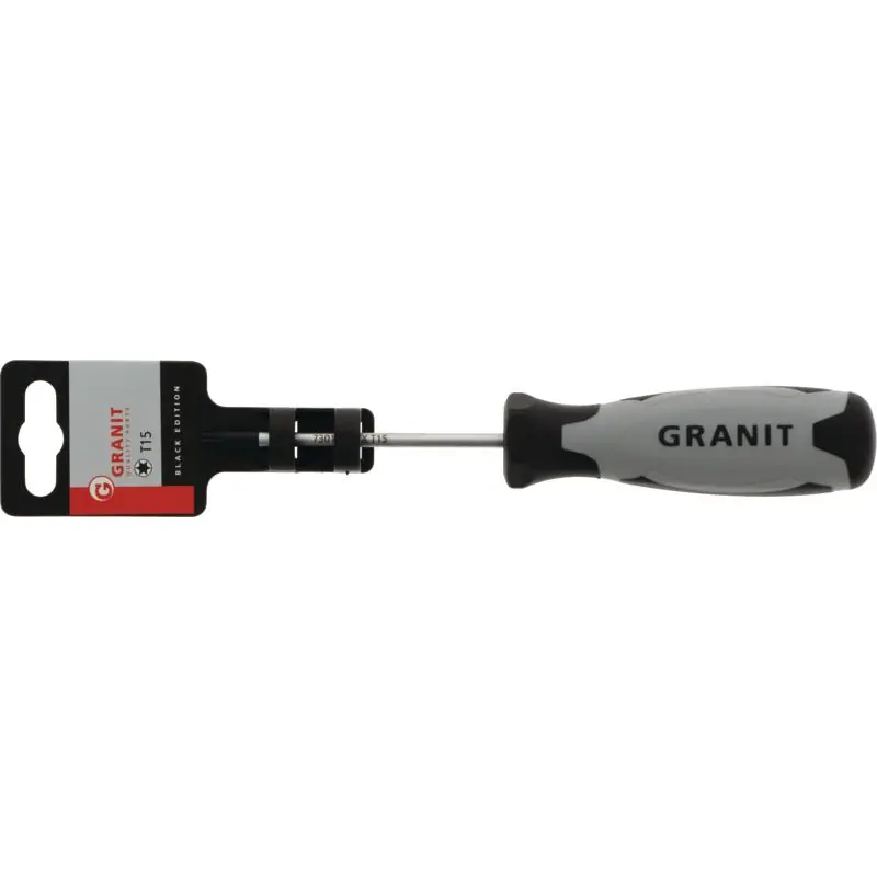GRANIT Black Edition Schraubendreher TX15 Markenprodukt