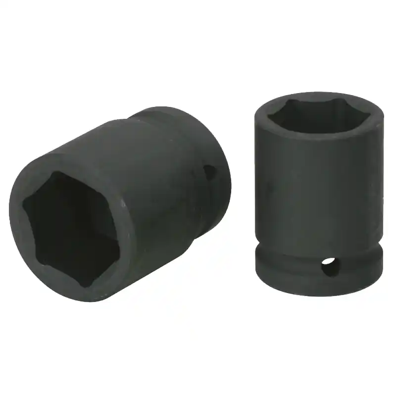 Solange Der Vorrat Reicht GRANIT Black Edition  1'' 6Kant-Kraft-Stecknuss Sechskant-Kraft-Stecknuss kurz 55mm