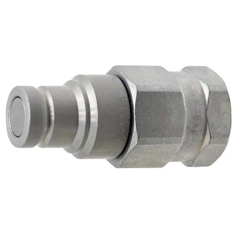 Faster FFH08 Stecker IG 1/2" BSP Flachkupplungsstecker FASTER Schneller Versand