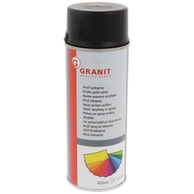 Granit John Deere schwarz matt Acryl-Lackspray Neu Im Sortiment