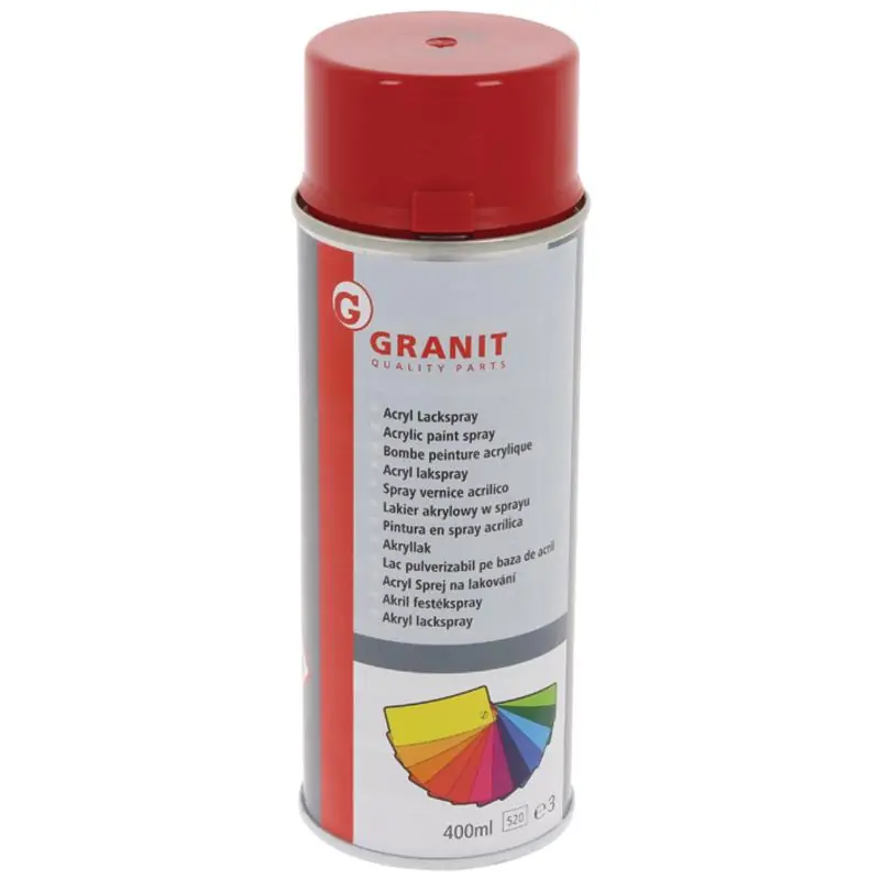 Granit Welger rot Acryl-Lackspray Neu Im Sortiment