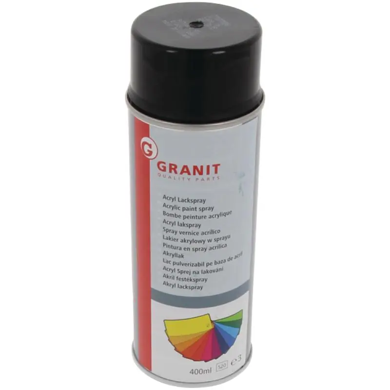 Granit RAL 9005 Tiefschwarz glänzend Acryl-Lackspray Top-Preis
