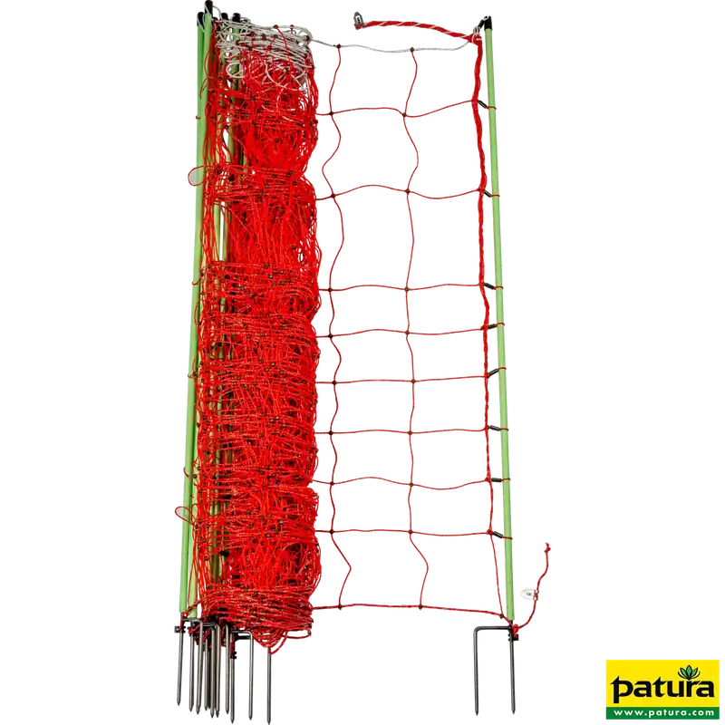 Rabatt Patura TornadoXL-Elektrozaunnetz mit Erdleiter Doppelspitze, 30,6 x 1,20 m (L x H)