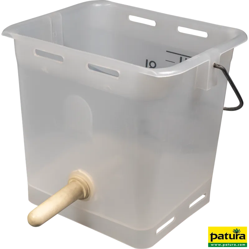 Patura Nuckel-Tränkeeimer Sauger hart, 1-Click-Ventil Begrenztes Angebot