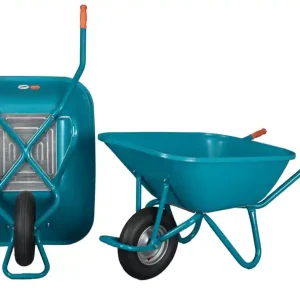 Schneller Versand Mefro Schubkarre - 140 L blau