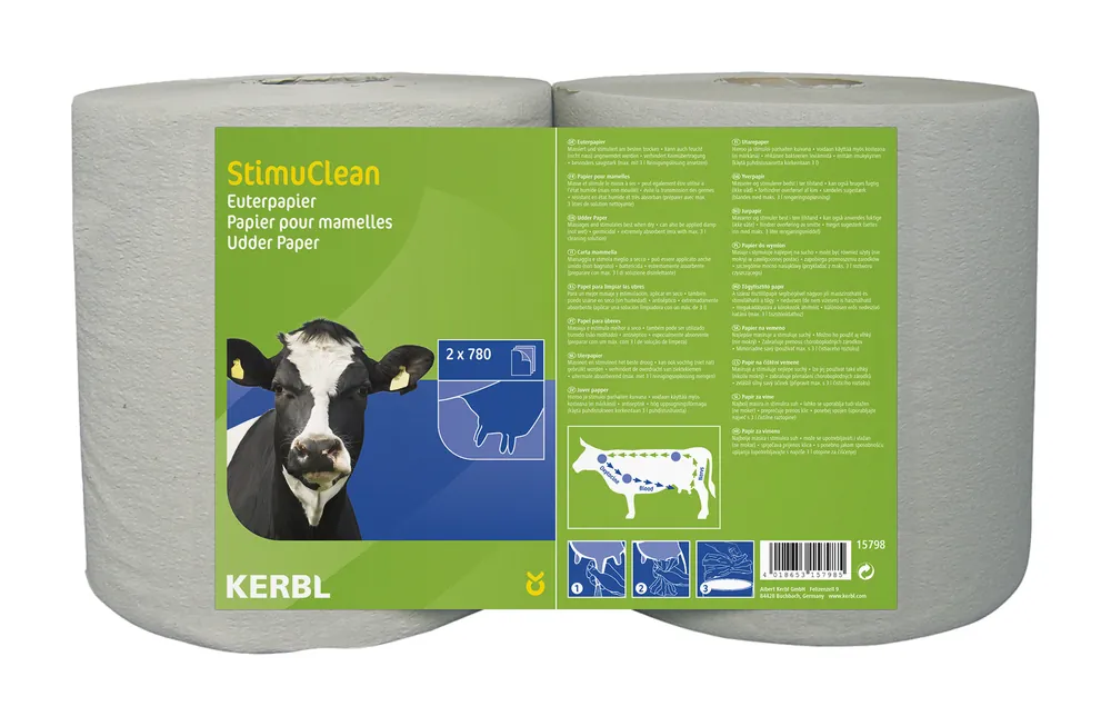 Meistverkauft 2x 780 Blatt Euterpapier StimuClean - saugstark