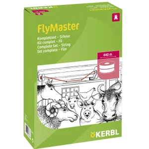 Stallfliegenfänger Komplettset FlyMaster, Klebeschnur Garantierte Lieferung