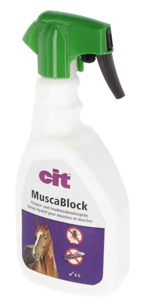 Geprüft MuscaBlock Insektenabwehrspray