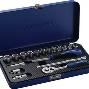 TECWERK Steckschlüsselsatz 18-teilig 1/4 Zoll Knallerangebot