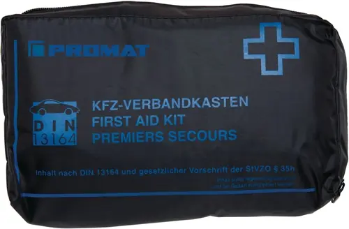 Versand Am Gleichen Tag TECWERK KFZ Verbandtasche B150xH70xT240ca.mm