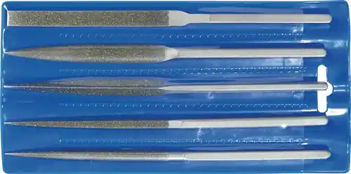 Nur Heute TECWERK Diamanthabilisfeilensatz Länge 215 mm 5-teilig