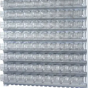 PROMAT Wandsystem H1000xB1010mm Stahl verzinkt mit Sichtlagerkästen 7 Zertifiziert