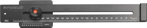 Neue Kollektion PROMAT Streichmaß 300 mm mit flachem Schieber 200 mm