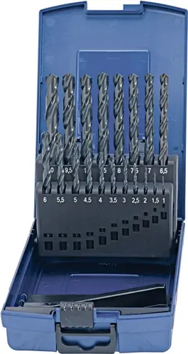Letzte Chance PROMAT Spiralbohrersatz Nenn- Durchmesser 1-10,5x0,5 mm 19 teilig (Nicht verfügbar) VA