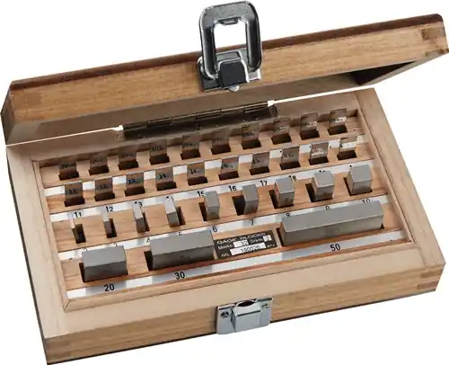 PROMAT Parallelendmaßsatz Toleranzklasse 2 87 teilig 1 x 1.005/9 x 1.01 - 1.09/9 x 1.10 - 1.90/9 x 1 -9/3 x 10 - 30/1 x 50 (Nicht verfügbar) 1 Rabatt