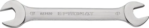 PROMAT Doppelmaulschlüssel 7 x 8 mm Länge 137 mm Must-Have