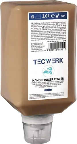Angebot TECWERK Handreiniger 2 l seifenfrei. lösemittelfrei. parfümiert Flasche